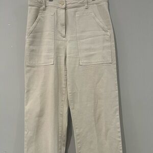 Aritzia Wilfred free Beige High-Waisted Pants. Excellent condition